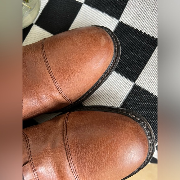 Crown Vintage Brown Leather Dress Shoes 9M - Picture 7 of 8